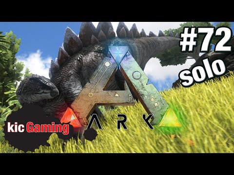 Let's Play ARK: Survival Evolved single player survival Ep 72 - T-rex(es) rampage