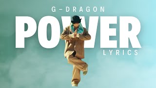 Download lagu G-DRAGON (지드래곤) - POWER (Lyrics Eng/Rom/Han) mp3
