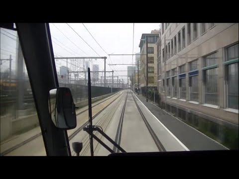 Cabinerit op de Uithoflijn / Utrecht Centraal - P+R De Uithof v.v.