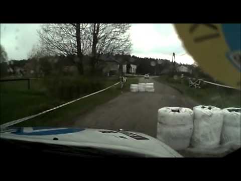 Rajd Mikołowski 2016 Smagała/Giergiel Gostyń incydent sportowy