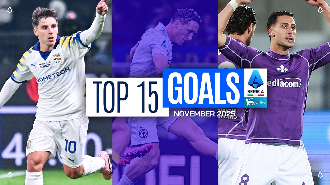 The Top 15 Goals of November | Top Goals by iliad | Serie A 2025/26