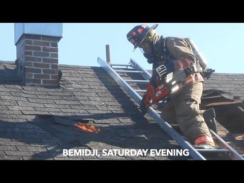 Saturday Evening House Fire In Bemidji