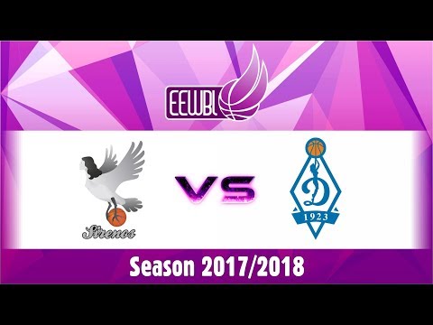 Hoptrans Sirenos vs Dynamo Moscow - EEWBL 14.01.18. Kaunas