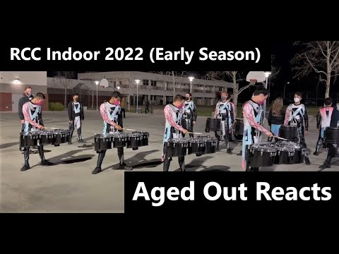 RCC Indoor Percussion 2022 (Early Season) || Aged Out Reacts