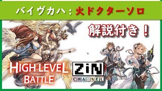 【グラブル実況】バイヴカハ火ドクターソロ討伐 解説付き！【ZiNチャンネル】【グランブルーファンタジー】