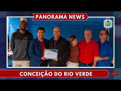 Conceição do Rio Verde inaugurou espaços públicos revitalizados no Bairro Nazaré neste domingo.