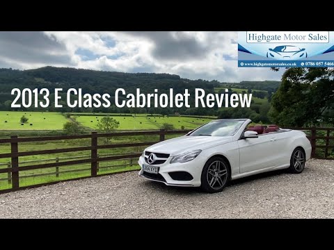 2013 Pre-owned Mercedes E class Facelift Cabriolet Review - Should you buy one?