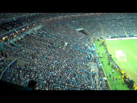 "Arena do Grêmio - Primeiro Gol! Primeira Avalanche! - Grêmio 2 x 1 Hamburgo - 08/12/2012" Barra: Geral do Grêmio • Club: Grêmio