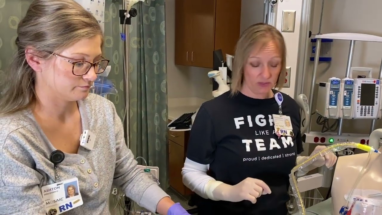 Setting Up a Pulmonary Artery Catheter | Mosaic Life Care