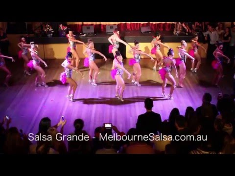 MELBOURNE Salsa SAMBA INT/ADV TEAM 2015 Xmas Ball showcase @ Salsa Grande Ormond Hall