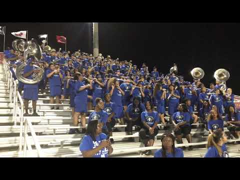 John Tyler’s Big Blue Band Playing Let’s Go Lions