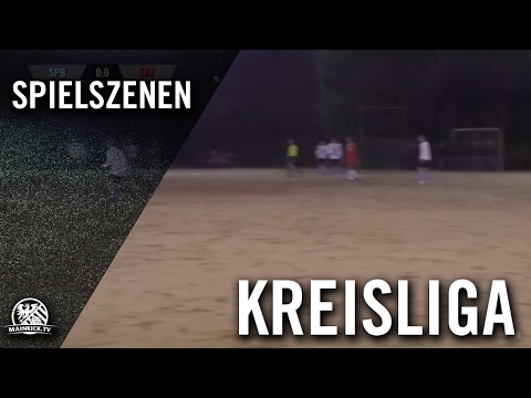 DJK Sparta Bürgel - Squadra Azzurra Offenbach (Kreisliga A, Offenbach, Gruppe West) - Spielszenen