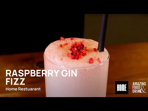 Raspberry Gin Fizz Cocktail | Home Restaurant | Raspberry Gin Cocktail | Best Gin Cocktails