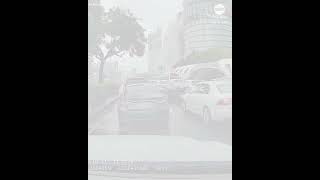 Terrifying moment of deadly department store explosion caught on dashcam #news #taiwan #dashcam
