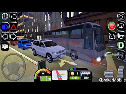 Offroad Modern Bus Drive:Coach Simulator 2020 #4 - Passenger Transport - Android Gameplay FHD
