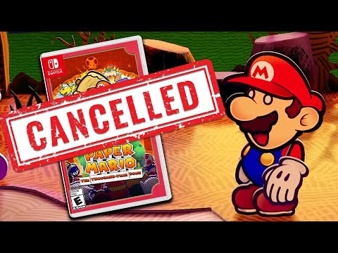 Nintendo CANCELLING Physical Pre-Orders of Paper Mario TTYD