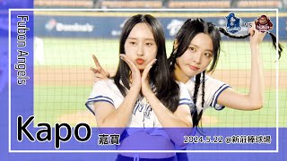 【台湾チア】Kapo 嘉寶 กาโปว | Fubon Angels練習生 | 林哲瑄,戴培峰,葉子霆 應援曲 [中文歌詞]