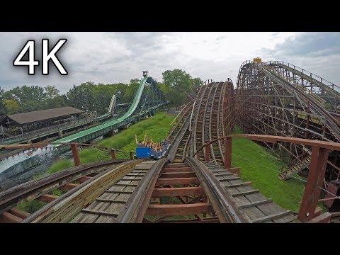 Racer front seat on-ride 4K POV Kennywood