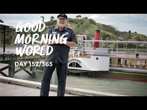 Bom Dia Mundo | Dia 152 de 365 - Rio Whanganui, Paddle Steamer
