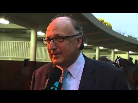 Post Race Interview - Cigar Mile with Christophe Clement