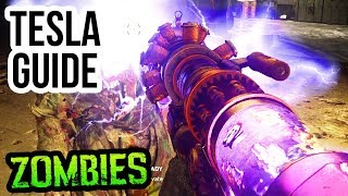 FINAL REICH TESLA GUN EASTER EGG GUIDE!! How to build TESLA GUN WW2 Zombies Tutorial Walkthrough!