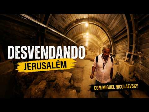 Venha desvendar o Sub Solo de Jerusalém Comigo - Veja a vers&atilde;o em 360&ordm; para membros do Canal