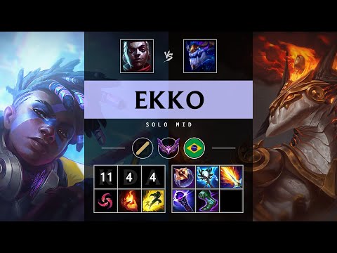 Ekko Mid vs Aurelion Sol: Rampage - BR Master Patch 25.S1.1