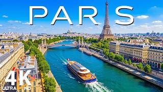 Paris 4K 🇫🇷 | Charming Streets, Cafés & Europe's Most Romantic City