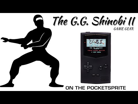 How does The G.G. Shinobi II: The Silent Fury (gg) look on the world's smallest console?