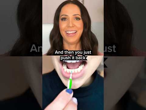 proxy brushes instead of dental floss? #shorts