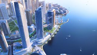 Address Grand Creek Harbour Hotel | SPECTACULAR Dubai Skyline Views (Full Tour 4