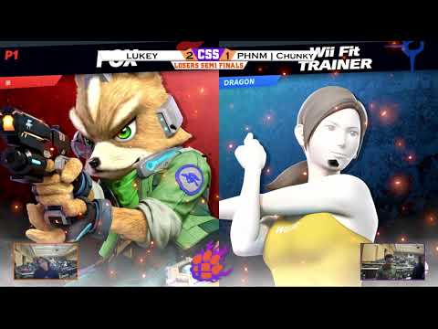 Clemson Smash Series 38 - LS - lukey (Fox) vs. PHNM | Chunky (Wii Fit Trainer, Sora) - SSBU