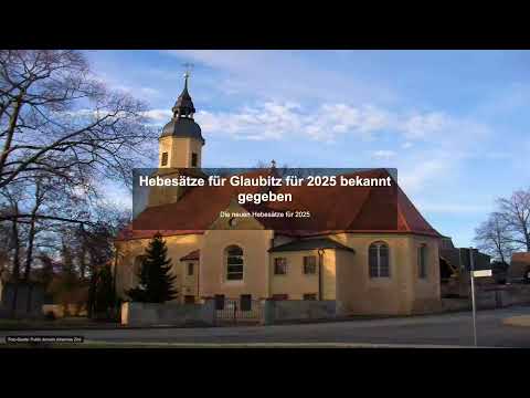 Hebesätze für Glaubitz für 2025 bekannt gegeben - Gewerbesteuer News