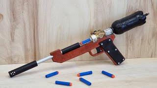 Homemade Nerf Toy - How To Make Powerful Nerf Toy at Home