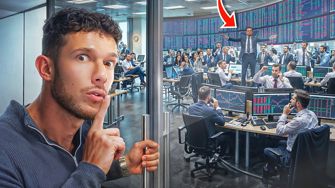 J'AI PASSÉ 24H AVEC DE VRAIS TRADERS !