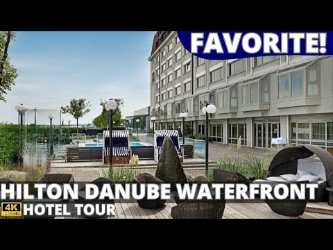 HILTON DANUBE WATERFRONT Vienna, Austria 🇦🇹 【4K Hotel Tour and Honest Review】VIENNA LUXURY HOTEL