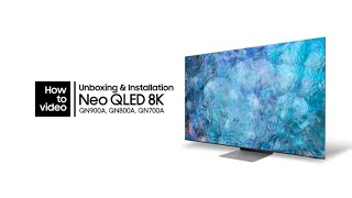 Neo QLED 8K: How to unbox and install | Samsung