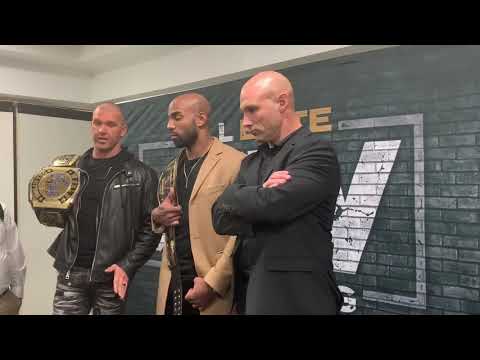 SCU AEW Full Gear Post-Show Media Scrum |