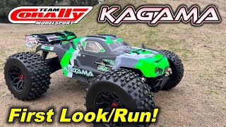 Team Corally Kagama! First Look and Run Bash - Best 1/8 Truggy Monster Truck?