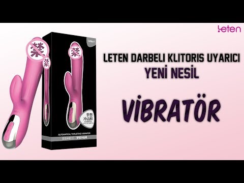 Leten Darbeli Oto Sıcaklık ve Klitoris Uyarıcı Yeni Nesil Vibratör