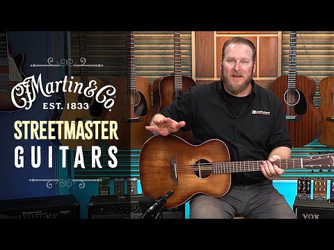 Martin StreetMaster Series Road-Worn Look, Stage-Ready Sound!