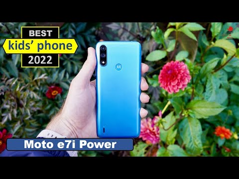 Moto e7i Power The Best kids’ phone 2022 Strong battery performance