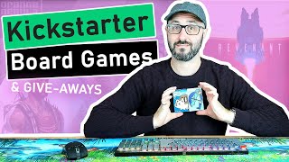 16 Crowdfunded Board Games | Revenant, Tanares Expeditions, Vestige, Gods Heist, Park Life