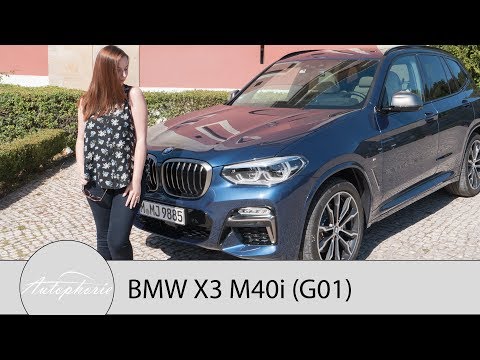 2018 BMW X3 (G01): BMW X3 M40i M Performance Test / Review (ENGLISH Subtitles) - Autophorie
