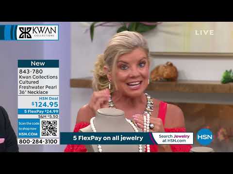 Kwan Collections Cultured Freshwater Pearl 36" Necklace