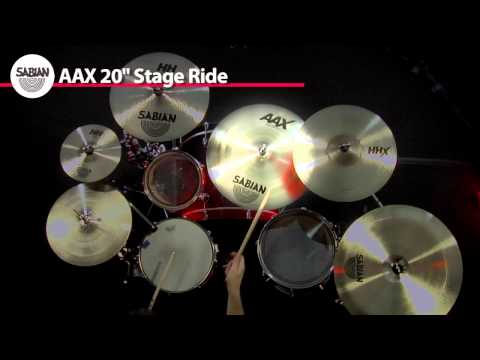 Sabian 20" AAX Stage Ride Cymbal + 1 Pair of Dave Grohl Sticks! MAKE OFFER! Buy from CA's #1 Dealer! image 4