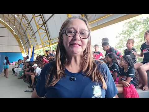 JOGOS INTERCOLEGIAIS NO GINÁSIO POLIESPORTIVO EM ARAGUANÃ MA 