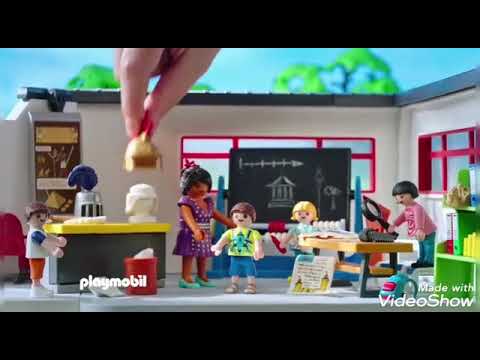 PLAYMOBIL City Life 9453 Große Schule mit Einrichtung, Ab 5 Jahren