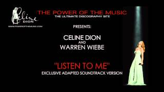 Listen To Me: Celine Dion (Adapted Soundtrack Version)