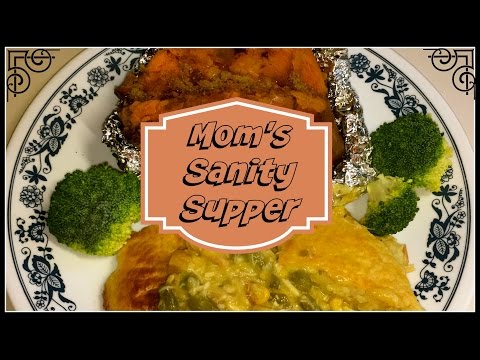 Mom's Sanity Supper~Chicken Pot Pie Casserole